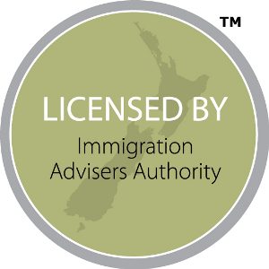 Licensed By Immigration Advisers Authority badge